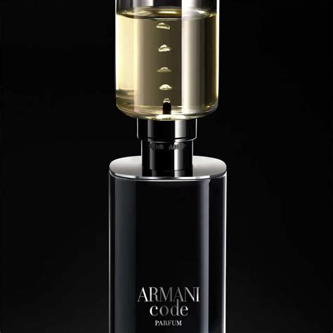 armani code parfum refill|giorgio armani code refillable.